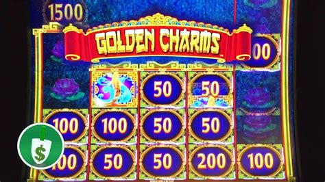 gold slot machine charm